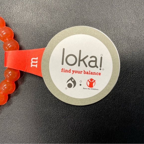 Save the children Lokai bracelet. Size Medium Wrist Circumference 6.5” - Picture 3 of 3